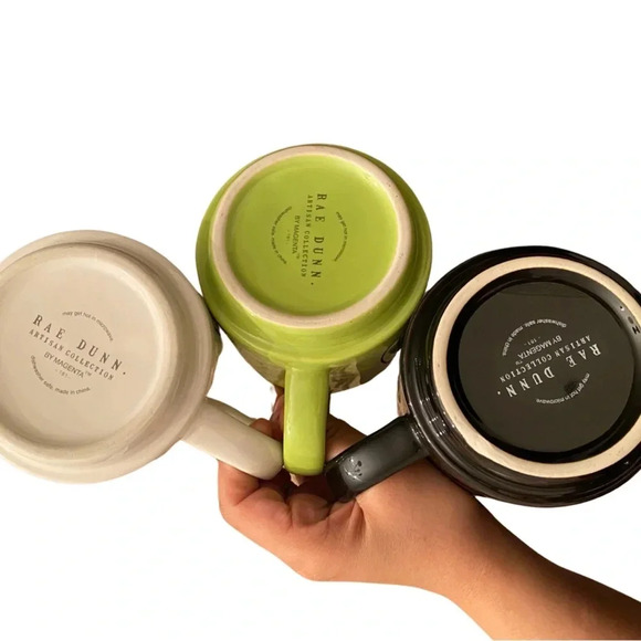 Rae Dunn Halloween Edition Mugs Set Of 3 - Picture 2 of 5